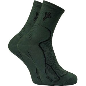 Dr Hunter Men's 2 Pack Cotton Hiking Boot Socks with Silver Technology in Green Size: 12-14 Green 12-14 Dr Hunter Men's 2 Pack Cotton Hiking Boot Socks with Silver Technology in Green Size: 12-14 Green 12-14