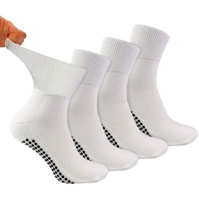 Dr.Socks Bamboo Diabetic Socks - 4 Pack Short Ankle Grip Socks Dr.Socks Bamboo Diabetic Socks - 4 Pack Short Ankle Grip Socks