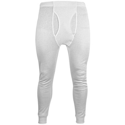 THMO Men's Thermal Super Soft & Warm Long Johns Bottoms in White Size: XL White XL THMO Men's Thermal Super Soft & Warm Long Johns Bottoms in White Size: XL White XL