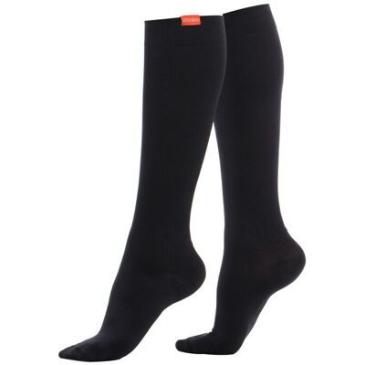 VIM&VIGR Cotton Graduated Compression Socks - Black - S/M VIM&VIGR Cotton Graduated Compression Socks - Black - S/M