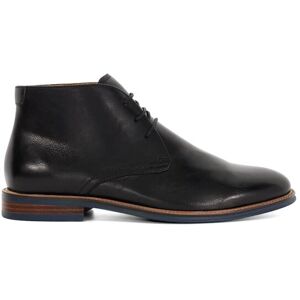 Dune London Men's Wide Fit 'Millers' Leather Chukka Boots in Black Size: 12 Black 12 Dune London Men's Wide Fit 'Millers' Leather Chukka Boots in Black Size: 12 Black 12