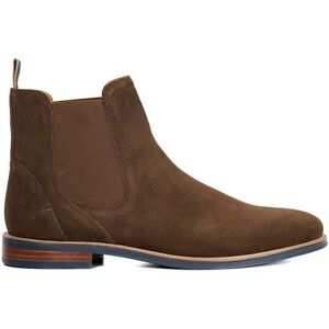 Dune London Men's 'Mckinley' Suede Chelsea Boots in Brown Size: 10 Brown 10 Dune London Men's 'Mckinley' Suede Chelsea Boots in Brown Size: 10 Brown 10