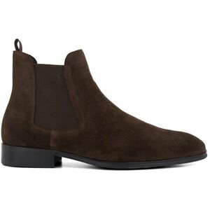 Dune London Men's 'Mandatory' Suede Chelsea Boots in Dark Brown Size: 10 Dark Brown 10 Dune London Men's 'Mandatory' Suede Chelsea Boots in Dark Brown Size: 10 Dark Brown 10