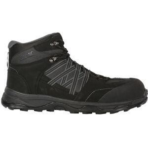 Regatta Professional Men's Safety Boots in Jet Black Size: 8 Jet Black 8 Regatta Professional Men's Safety Boots in Jet Black Size: 8 Jet Black 8