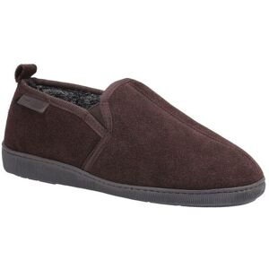 Hush Puppies Men's 'Arnold' Suede Classic Slippers in Brown Size: 12 Brown 12 Hush Puppies Men's 'Arnold' Suede Classic Slippers in Brown Size: 12 Brown 12