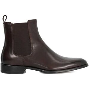 Dune London Men's 'Manson' Leather Chelsea Boots in Brown Size: 11 Brown 11 Dune London Men's 'Manson' Leather Chelsea Boots in Brown Size: 11 Brown 11