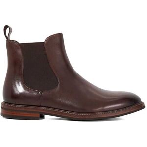 Dune London Men's Wide Fit 'Maisen' Leather Chelsea Boots in Brown Size: 10 Brown 10 Dune London Men's Wide Fit 'Maisen' Leather Chelsea Boots in Brown Size: 10 Brown 10