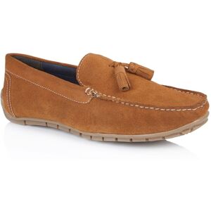 Silver Street London Men's Monza Suede Leather Driving Moccasin Tassel Loafers in Tan Size: 9 Tan 9 Silver Street London Men's Monza Suede Leather Driving Moccasin Tassel Loafers in Tan Size: 9 Tan 9