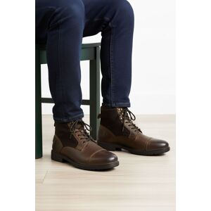 Silver Street London Men's Greyfriars Premium Leather Lace Up Boots in Brown Size: 10 Brown 10 Silver Street London Men's Greyfriars Premium Leather Lace Up Boots in Brown Size: 10 Brown 10