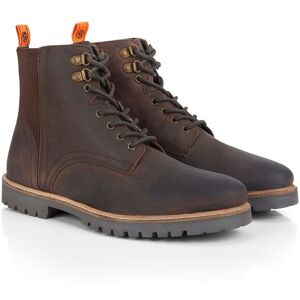 Silver Street London Men's Manchester Premium Leather Lace Up Boots in Brown Size: 12 Brown 12 Silver Street London Men's Manchester Premium Leather Lace Up Boots in Brown Size: 12 Brown 12