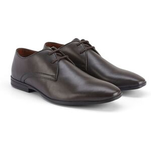 Silver Street London Men's Rowley Leather Lace-up Formal Derby Shoes in Brown Size: 8 Brown 8 Silver Street London Men's Rowley Leather Lace-up Formal Derby Shoes in Brown Size: 8 Brown 8