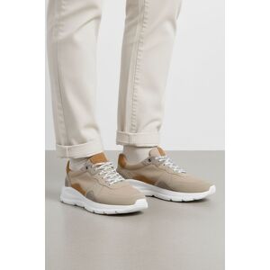 Silver Street London Men's Mayfair Premium Leather Casual Trainers in Beige Size: 11 Beige 11 Silver Street London Men's Mayfair Premium Leather Casual Trainers in Beige Size: 11 Beige 11