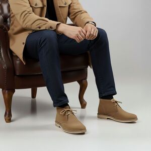 Silver Street London Men's Newington Premium Suede Leather Chukka Boots in Tan Size: 7 Tan 7 Silver Street London Men's Newington Premium Suede Leather Chukka Boots in Tan Size: 7 Tan 7