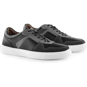 Silver Street London Men's Trentham Premium Leather Casual Lace Up Trainers in Black Size: 7 Black 7 Silver Street London Men's Trentham Premium Leather Casual Lace Up Trainers in Black Size: 7 Black 7