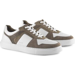 Silver Street London Men's Trentham Premium Leather Casual Lace Up Trainers in White Size: 10 White 10 Silver Street London Men's Trentham Premium Leather Casual Lace Up Trainers in White Size: 10 White 10