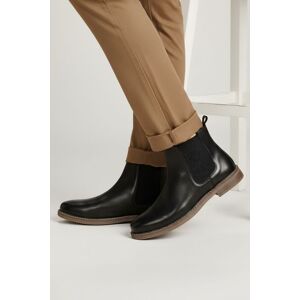 Silver Street London Men's Mount Premium Leather Chelsea Boots in Black Size: 12 Black 12 Silver Street London Men's Mount Premium Leather Chelsea Boots in Black Size: 12 Black 12
