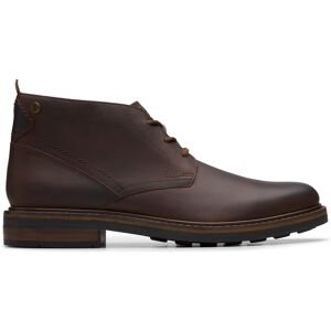 Clarks Men's Newford Mid Beeswax Leather Lace Up, Ankle Boots in Brown Size: 7.5-Standard Fit Brown 7.5-Standard Fit Clarks Men's Newford Mid Beeswax Leather Lace Up, Ankle Boots in Brown Size: 7.5-Standard Fit Brown 7.5-Standard Fit