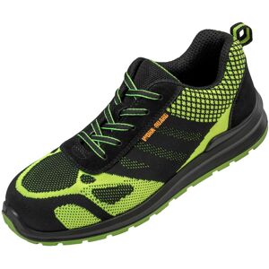 Result Men's Hicks Leather Trim Safety Trainers in Bright Green Size: 12 Bright Green 12 Result Men's Hicks Leather Trim Safety Trainers in Bright Green Size: 12 Bright Green 12