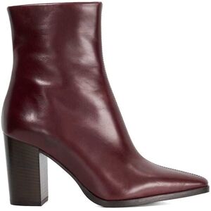 Dune London Women's 'Patently' Leather Ankle Boots in Burgundy Size: 5 Burgundy 5 Dune London Women's 'Patently' Leather Ankle Boots in Burgundy Size: 5 Burgundy 5
