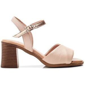 Moda In Pelle Women's 'Lanie' Leather Heeled Sandals in Nude Size: 7 Nude 7 Moda In Pelle Women's 'Lanie' Leather Heeled Sandals in Nude Size: 7 Nude 7