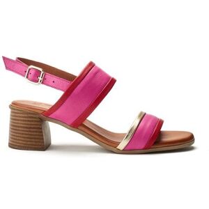 Moda In Pelle Women's 'Luzula' Leather Heeled Sandals in Pink Size: 3 Pink 3 Moda In Pelle Women's 'Luzula' Leather Heeled Sandals in Pink Size: 3 Pink 3