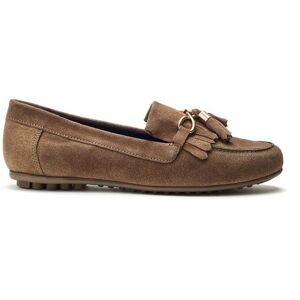 Moda In Pelle Women's 'Essana' Suede Loafers in Beige Size: 5 Beige 5 Moda In Pelle Women's 'Essana' Suede Loafers in Beige Size: 5 Beige 5