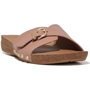 FitFlop Women's iQushion Adjustable Buckle Slides in Beige Size: 7 Beige 7 FitFlop Women's iQushion Adjustable Buckle Slides in Beige Size: 7 Beige 7
