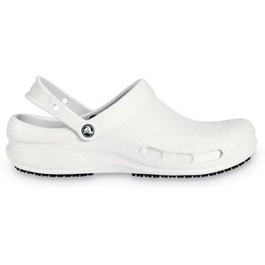 Crocs 'Bistro' Thermoplastic Slip On Shoes in White Size: 8 White 8 Crocs 'Bistro' Thermoplastic Slip On Shoes in White Size: 8 White 8
