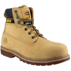 Caterpillar Men's 'Holton' Leather Safety Boots in Camel Size: 8 Camel 8 Caterpillar Men's 'Holton' Leather Safety Boots in Camel Size: 8 Camel 8