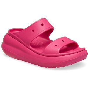 Crocs Women's Classic Crush Sandal in Dark Pink Size: 4 Dark Pink 4 Crocs Women's Classic Crush Sandal in Dark Pink Size: 4 Dark Pink 4