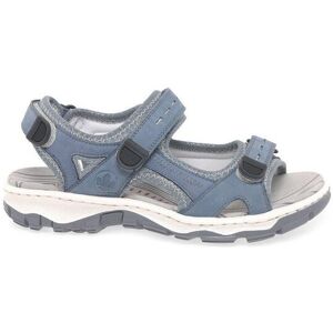 Rieker Women's 'Liza' Casual Sandals in Blue Size: 6.5 Blue 6.5 Rieker Women's 'Liza' Casual Sandals in Blue Size: 6.5 Blue 6.5