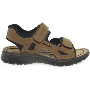 Rieker Men's 'Harbour' Casual Sandals in Light Brown Size: 9 Light Brown 9 Rieker Men's 'Harbour' Casual Sandals in Light Brown Size: 9 Light Brown 9