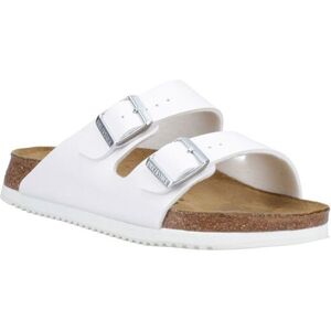 Birkenstock Women's Arizona Sandal in White Size: 4.5 White 4.5 Birkenstock Women's Arizona Sandal in White Size: 4.5 White 4.5