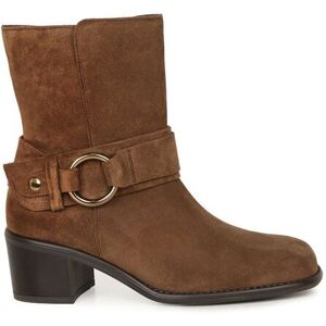 Gabor Women's 'Easel' Low Heeled Ankle Boots in Brown Size: 7 Brown 7 Gabor Women's 'Easel' Low Heeled Ankle Boots in Brown Size: 7 Brown 7