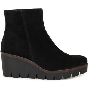 Gabor Women's 'Utopia' Chunky Wedge Heel Ankle Boots in Jet Black Size: 7.5 Jet Black 7.5 Gabor Women's 'Utopia' Chunky Wedge Heel Ankle Boots in Jet Black Size: 7.5 Jet Black 7.5