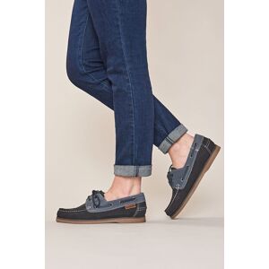 Moshulu Women's 'Salcombe 3' Boat Shoes in Dark Navy Size: 6 Dark Navy 6 Moshulu Women's 'Salcombe 3' Boat Shoes in Dark Navy Size: 6 Dark Navy 6