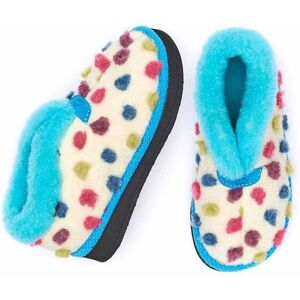 Moshulu 'Mini Bo' Short Spotty Bootie Slippers in White Size: Infant 11 White Infant 11 Moshulu 'Mini Bo' Short Spotty Bootie Slippers in White Size: Infant 11 White Infant 11