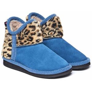 Moshulu 'Mini Snowman' Fluffy Animal Bootie Slippers in Blue Size: Infant 12 Blue Infant 12 Moshulu 'Mini Snowman' Fluffy Animal Bootie Slippers in Blue Size: Infant 12 Blue Infant 12