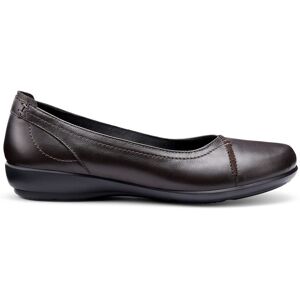Hotter Women's Wide Fit 'Robyn II' Ballet Pumps in Chocolate Size: 6.5 Chocolate 6.5 Hotter Women's Wide Fit 'Robyn II' Ballet Pumps in Chocolate Size: 6.5 Chocolate 6.5