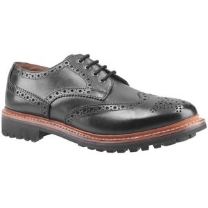 Cotswold Men's 'Quenington Commando' Leather Lace Shoes in Black Size: 12 Black 12 Cotswold Men's 'Quenington Commando' Leather Lace Shoes in Black Size: 12 Black 12