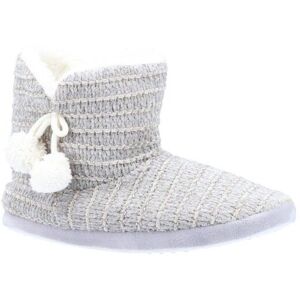 Divaz Women's Saturn Knitted Bootie Slipper in Grey Size: Large Grey L Divaz Women's Saturn Knitted Bootie Slipper in Grey Size: Large Grey L