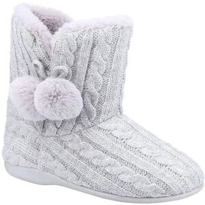Fleet & Foster Women's Apple Knitted Bootie Slipper in Grey Size: 8 Grey 8 Fleet & Foster Women's Apple Knitted Bootie Slipper in Grey Size: 8 Grey 8