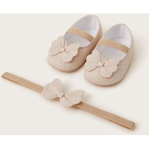 Monsoon Girl's Sparkle Bow Booties & Bando in Gold Size: 12-18 m Gold 12-18 m Monsoon Girl's Sparkle Bow Booties & Bando in Gold Size: 12-18 m Gold 12-18 m