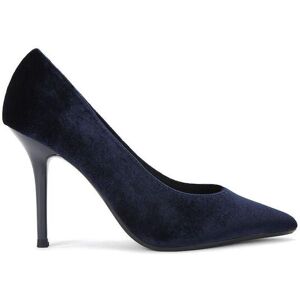 KG Kurt Geiger Women's 'Nala' Velvet Heels in Navy Size: 8 Navy 8 KG Kurt Geiger Women's 'Nala' Velvet Heels in Navy Size: 8 Navy 8