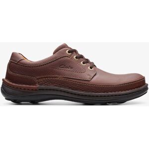 Clarks Men's Nature Three Mahogany Leather Derby Shoes, Lace Up in Brown Size: 11-Wide Fit Brown 11-Wide Fit Clarks Men's Nature Three Mahogany Leather Derby Shoes, Lace Up in Brown Size: 11-Wide Fit Brown 11-Wide Fit