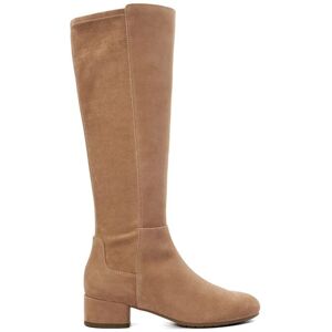 Dune London Women's 'Tayla' Suede Knee High Boots in Natural Size: 3 Natural 3 Dune London Women's 'Tayla' Suede Knee High Boots in Natural Size: 3 Natural 3