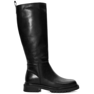 Dune London Women's 'Tilings' Leather Knee High Boots in Black Size: 7 Black 7 Dune London Women's 'Tilings' Leather Knee High Boots in Black Size: 7 Black 7