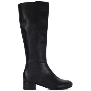 Dune London Women's 'Tayla' Leather Knee High Boots in Black Size: 4 Black 4 Dune London Women's 'Tayla' Leather Knee High Boots in Black Size: 4 Black 4