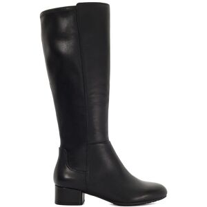 Dune London Women's Wide Fit 'Tayla' Leather Knee High Boots in Black Size: 6 Black 6 Dune London Women's Wide Fit 'Tayla' Leather Knee High Boots in Black Size: 6 Black 6