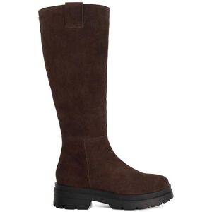 Dune London Women's 'Tiger' Suede Knee High Boots in Brown Size: 5 Brown 5 Dune London Women's 'Tiger' Suede Knee High Boots in Brown Size: 5 Brown 5